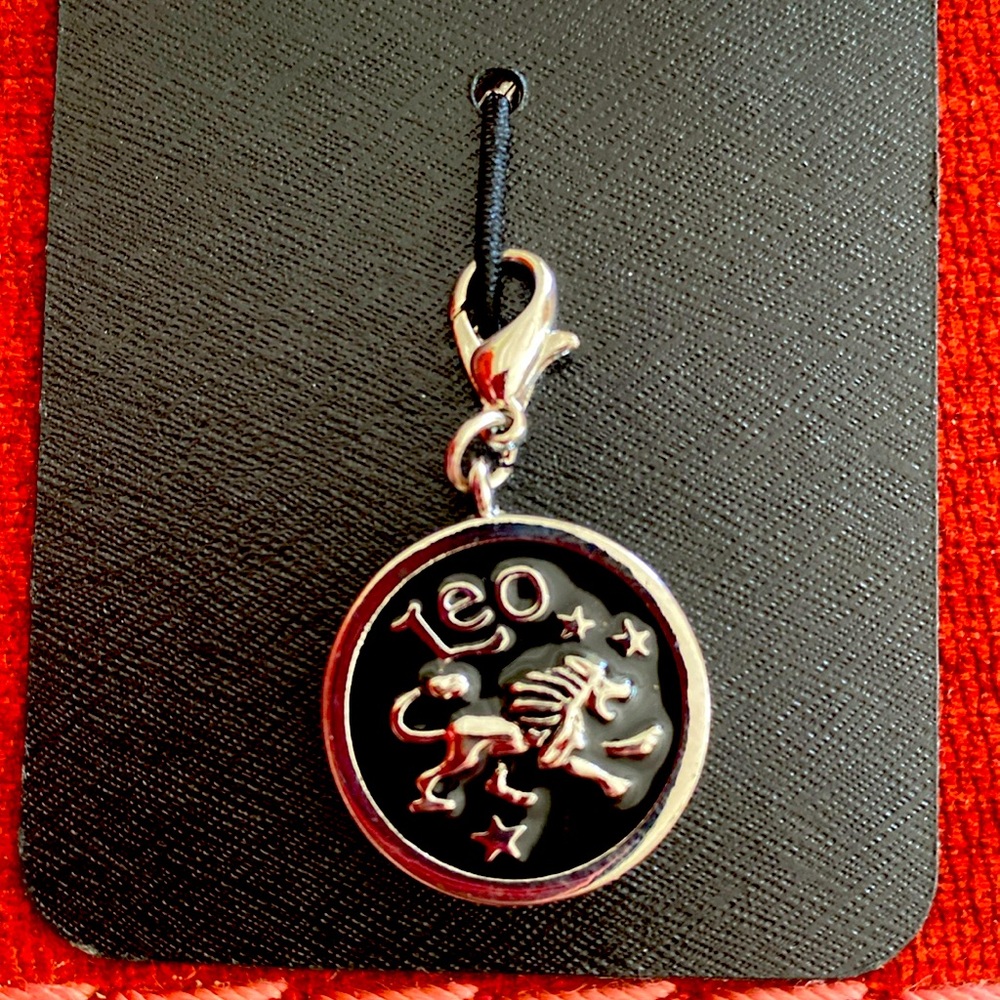 🆕NWT NEW YORK AND COMPANY: Discontinued Name Brand- Silver Leo ♌️ Charm